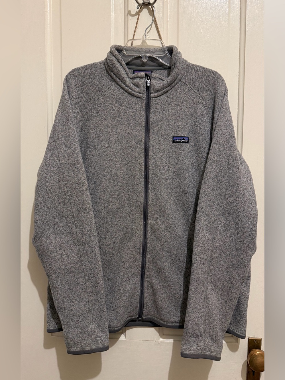 Patagonia Better Sweater Full Zip Fleece Jacket Men’s Large Gray large